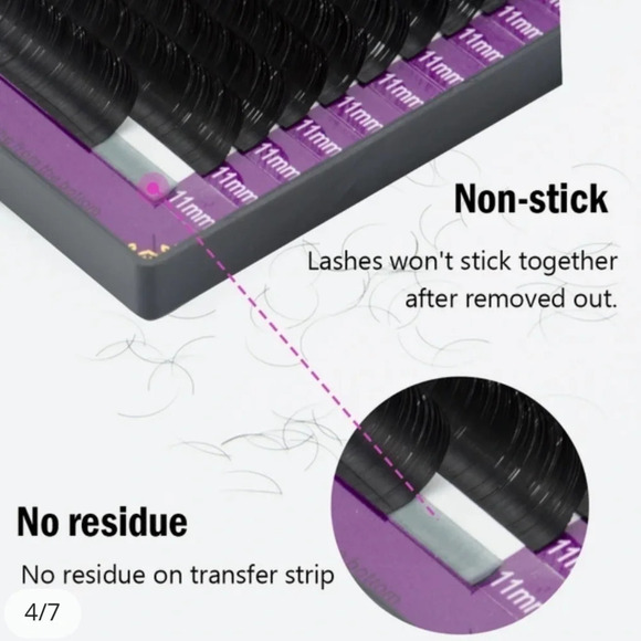 NAGARAKU premium eyelash extensions bulk lot - Picture 2 of 6